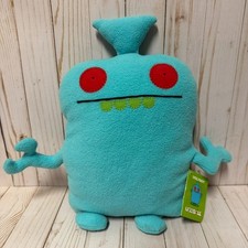 Ugly Doll Uglybot Plush Blue Robot with Hang Tag 12 Inch