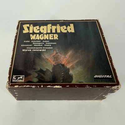 Wagner   Siegfried CD 1984 Digital Stereo Opera Eurodisc Box Set