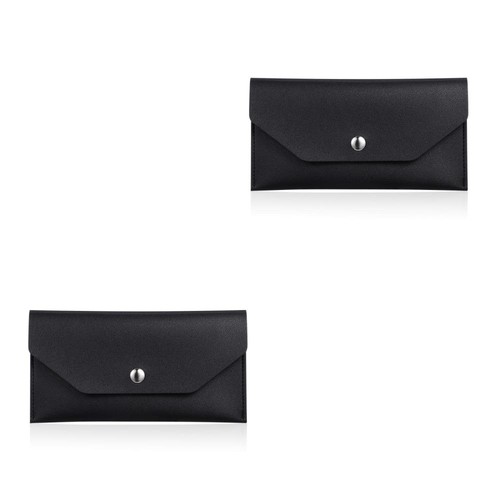 2 Pack Cash Envelope Wallet for Bills Budget Women's Office Clutch Purse - Picture 7 of 12
