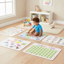 8-Pack Reversible Classroom Wall Posters 22 x...