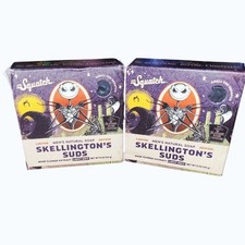 Dr Squatch Skellington  s Suds Soap Lot 2 Nightmare Before Christmas Jack 5 oz