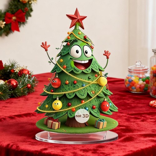 2D flat acrylic decoration for Christmas tree GX - Picture 7 of 28