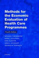 Methods For The Economic Evaluation Of Health Care Programmes, Michael F. D ...