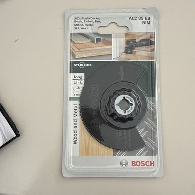 Bosch Starlock BIM Segmentsägeblatt ACZ 85 EB Wood and Metal 85 mm