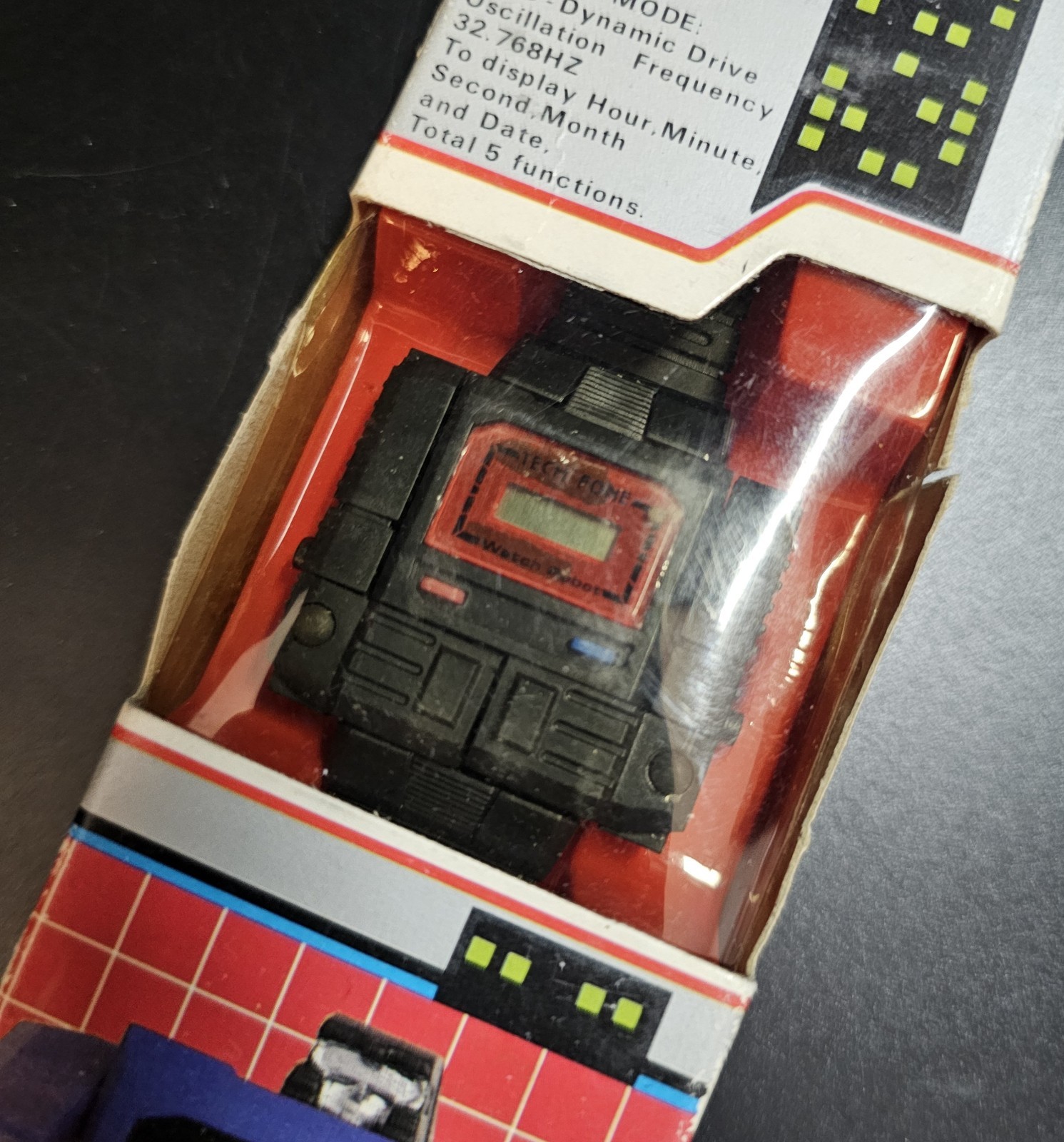 Vintage Transformer Wrist Watch Robot 2.5 Inch - Tech Fone 1