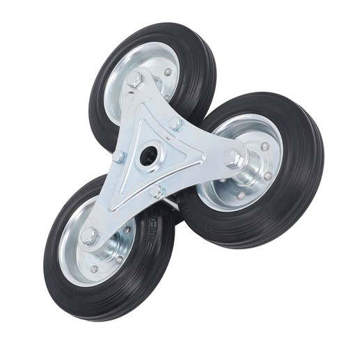 Stair Climbing Wheel 6in 300LBS Load Capacity Triangular Wheel Solid Rubber New - Picture 10 of 24