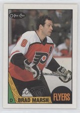 1987-88 O-Pee-Chee Brad Marsh #128 t4m