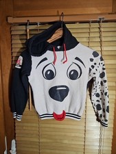 Vintage 90s Disney 101 Dalmatians Cute Baby Toddler Hoodie Sweatshirt Tee 6T 7T