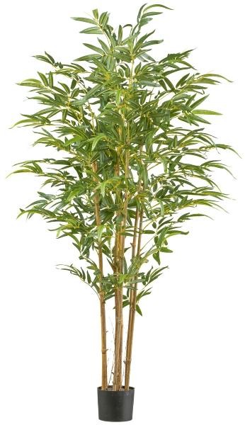 artplants Kunstpflanze Japanischer Pfeilbambus Irtwa, NaturstäMme, 180Cm-image