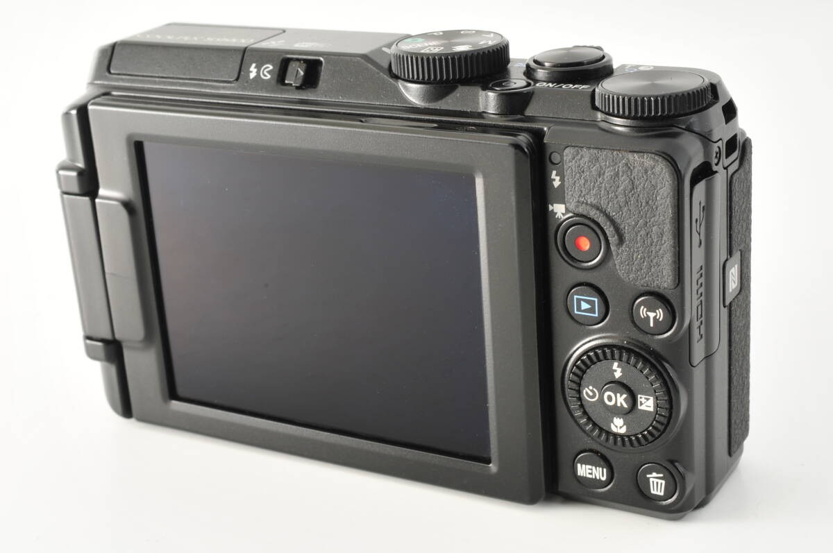 Near Mint-Nikon COOLPIX S9900 Black Compact Digital Camera English