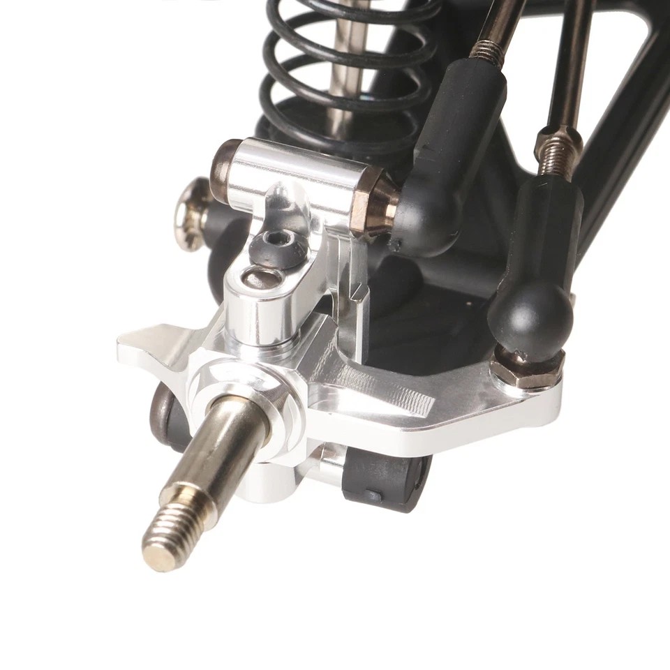 LCX 1/10 RC Truck Car Front C Hub Carriers for Tamiya Hornet EVO Grasshopper - Image 2 of 4