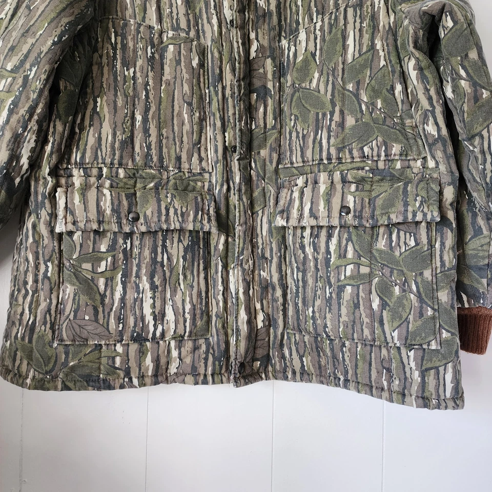 VINTAGE Walls Jacket Mens 2X Green Camo Blizzard-Pruf Insulated Made USA 90s - Image 2 of 4