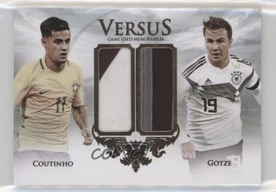 2018 Unique Versus Dual Materials 35/35 Philippe Coutinho Mario Gotze #VS21 0pa4