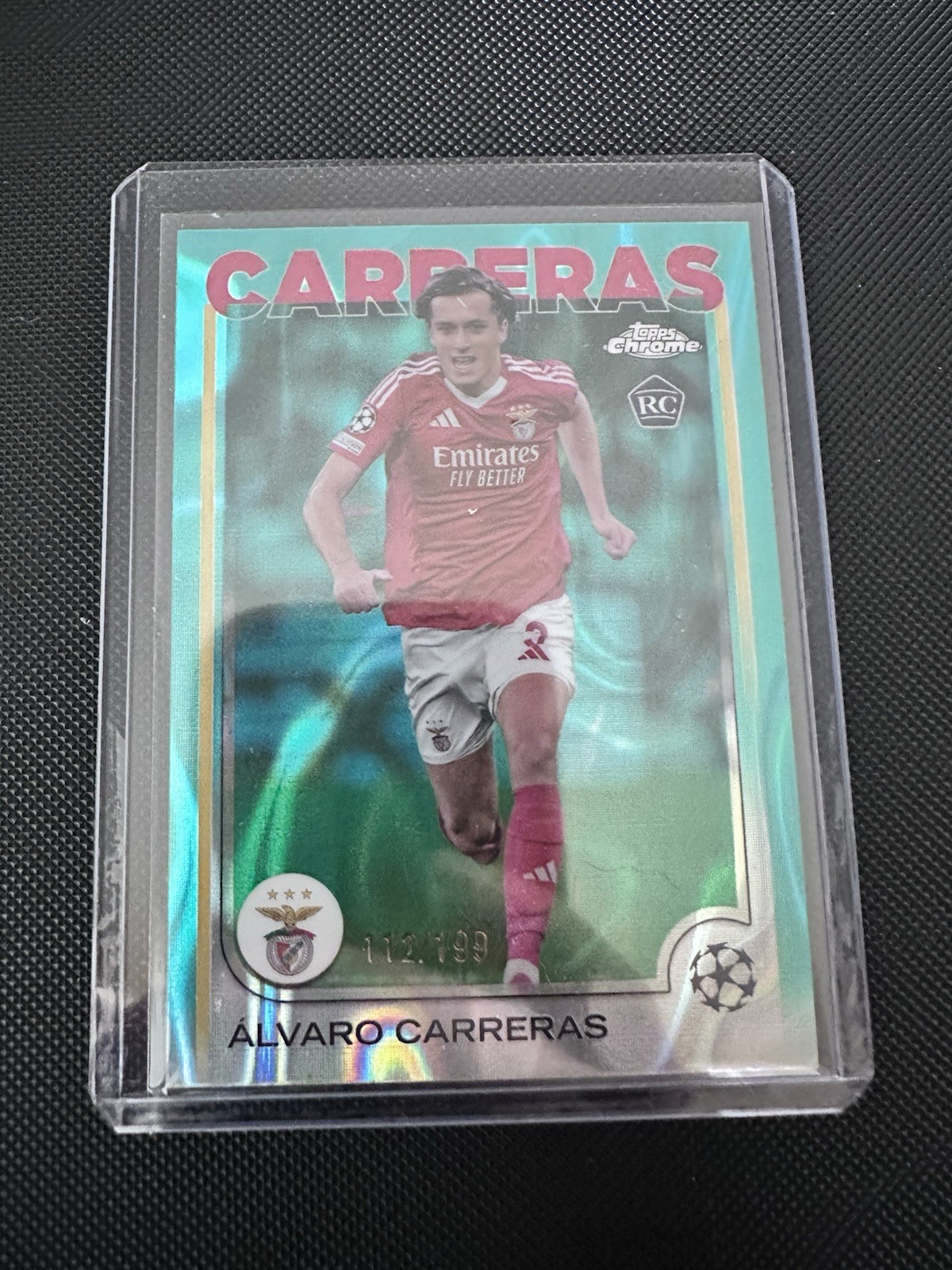 2024-25 Topps Chrome Uefa Club Competitions - Alvaro Carreras #181 /199