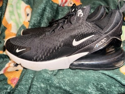 Nike Air Max 270 Men s Low Top Lace Up Sneakers Black/White 2018 AH6789-001