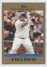 2007 Topps Update All-Star Gold 262/2007 Prince Fielder #UH224 0a1
