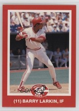 1988 Kahn's Cincinnati Reds Barry Larkin HOF 0n86