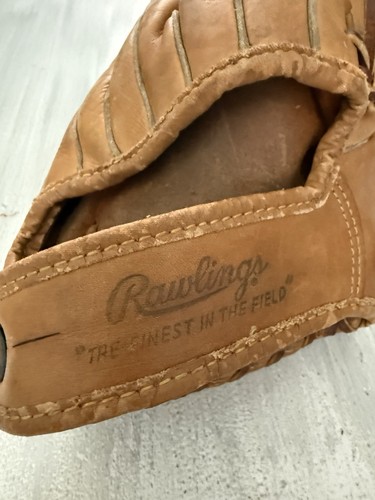 Vintage Mickey Mantle Rawlings MM9 Triple Crown Model Glove RH Thrower Right - Picture 3 of 8