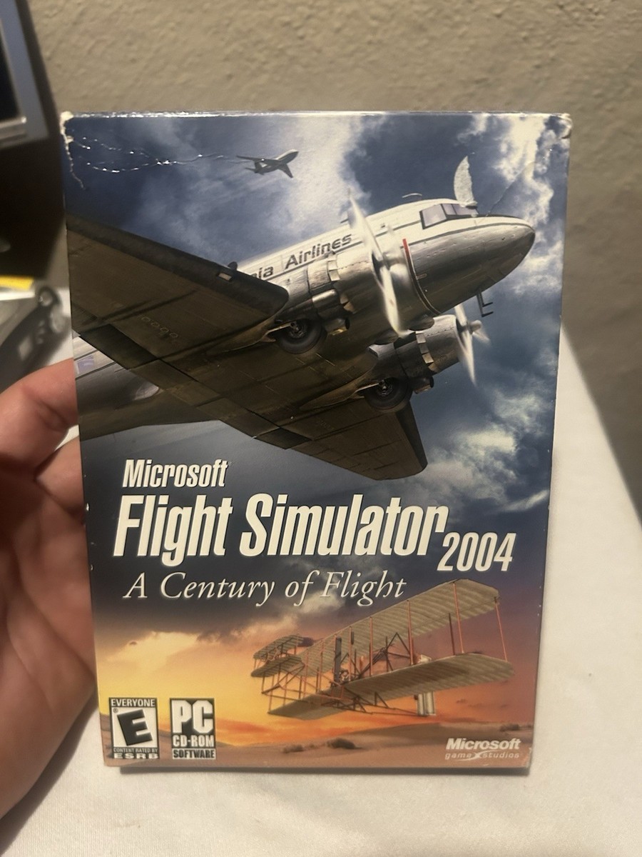 マイクロソフトflight simulator2004 Microsoft Flight Simulator 2004 A Century of Flight PC CD-ROM 4