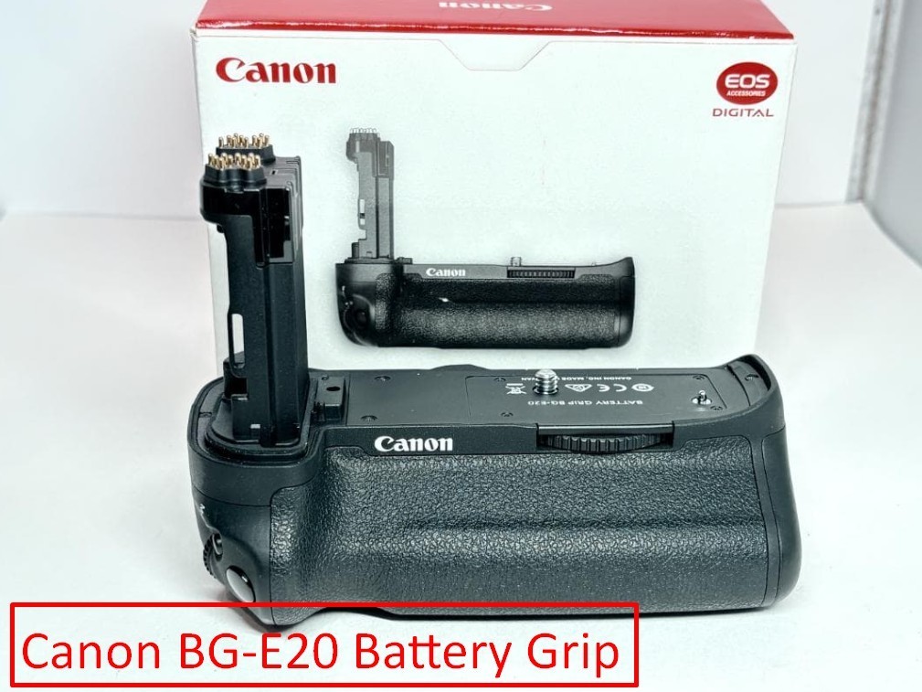 Canon BG-E20 Battery Grip for EOS 5D Mark IV EOS5DMK4 DSLR camera Black