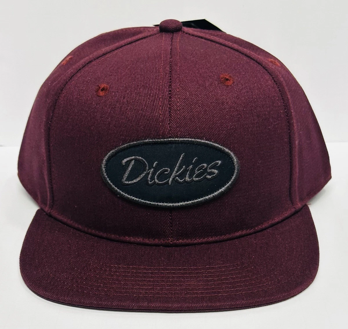 Dickies Mid Crown DWR Poly Hat - Cappello Uomo Con Woven Patch, Regolabile, Traspirante