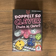 Twice As Clever (Doppelt So Clever) Würfelspiel Festungsspiele SEALED