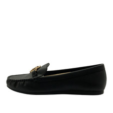 Michael Kors Women Fulton Moccasin Black 10 Michael Kors Women Fulton Moccasin Black 10