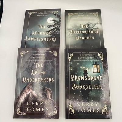 Lot of 4 Inspector Ravenscroft Series Books by Kerry Tombs Book 3 7 8 9 PB