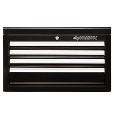 Husky 26 in. W x 12 in. D Standard Duty 4-Drawer Top Tool Chest in Gloss Black