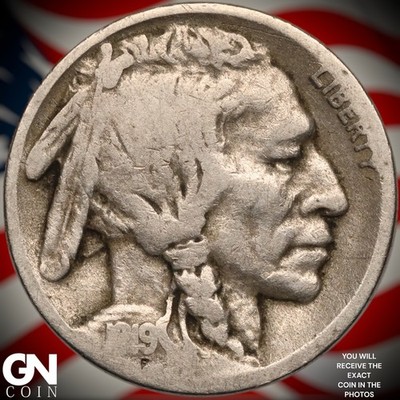 1919 S Buffalo Nickel B2407