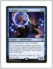 1x Cephalid Facetaker, Streets of New Capenna Commander, Magic, MTG NM
