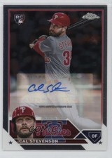 2023 Topps Chrome Update Auto Cal Stevenson #AC-CST Auto 1t4y