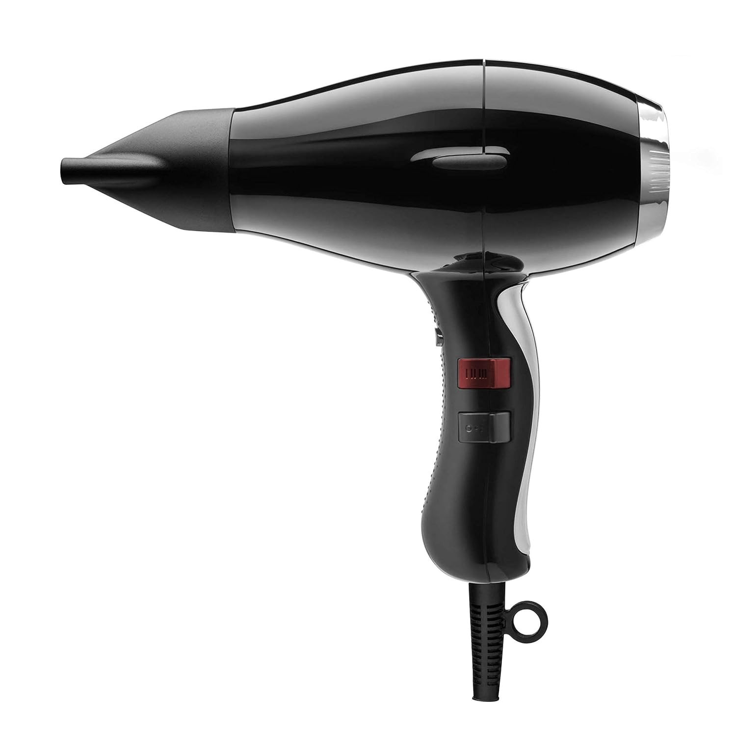 Professional 2000W Ceramic Ionic Hair Dryer with 2 Nozzles - Stylish Colors