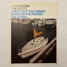 Jensen Marine CALT/2 CAL 27 Hull Yacht Sailboat Sailing Dealer Brochure Catalog