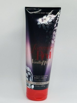 Bath & Body Works Forever Red Vanilla Rum Ultimate Hydration Body Cream 8 oz