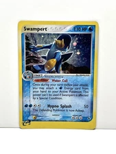 Pokemon TCG Swampert 2003 13/109 Ruby and Sapphire Holo E Reader DMGD