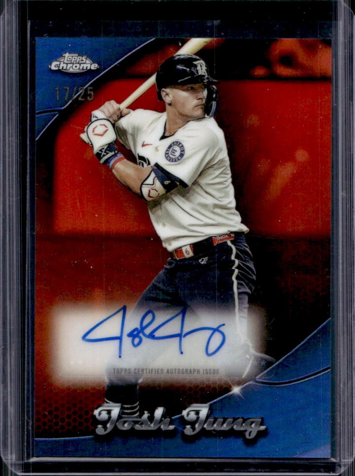 Josh Jung 2025 Topps Chrome Update #CHRU-JJ Chromeography Price 