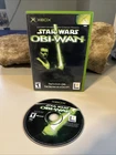 Star Wars-Obi Wan - Microsoft Xbox. Tested. Clean Throughout!