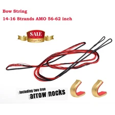 Archery AMO 56-62" Dacron Handmade Bow Strings Traditional Recurve Longbow Shoot