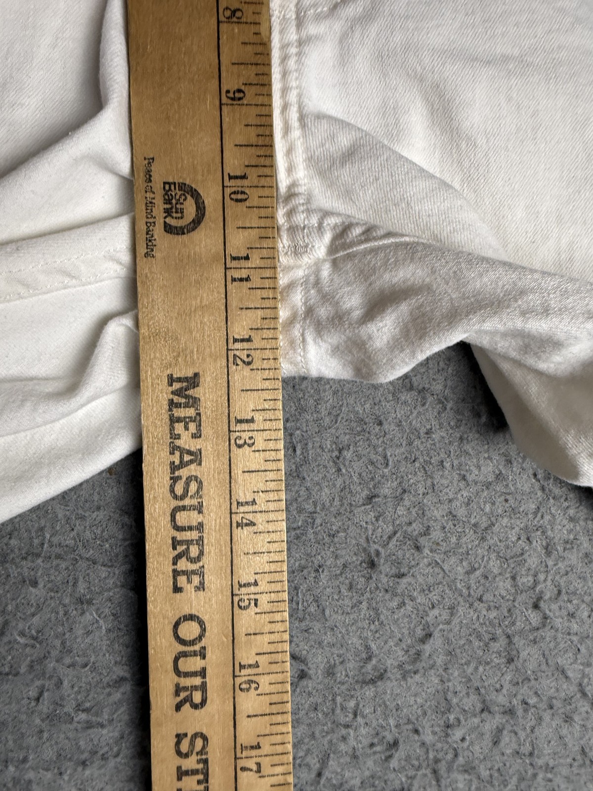 Calvin Klein Jeans Pants Mens 33x32 White Slim Chino Cotton Stretch Tapered image 10