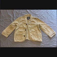 H M L.O.G.G. Boy s Jacket Blazer - Size 5/6Y - Khaki