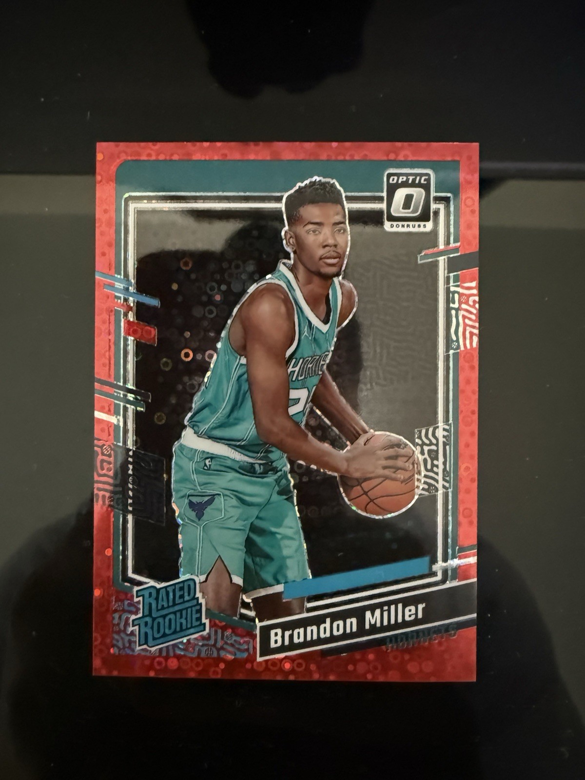 2023-24 Panini Donruss Optic - Rated Rookie Brandon Miller Red Fast  Break /75 