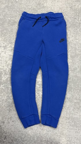 Nike Tech Boys Pants Fleece - Boys Size M - Blue