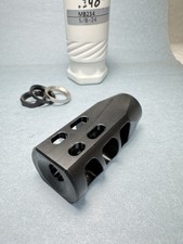 Recoil Compensator Muzzle Brake 5/8-24 .308 7.62 300BLK Steel MB234 New