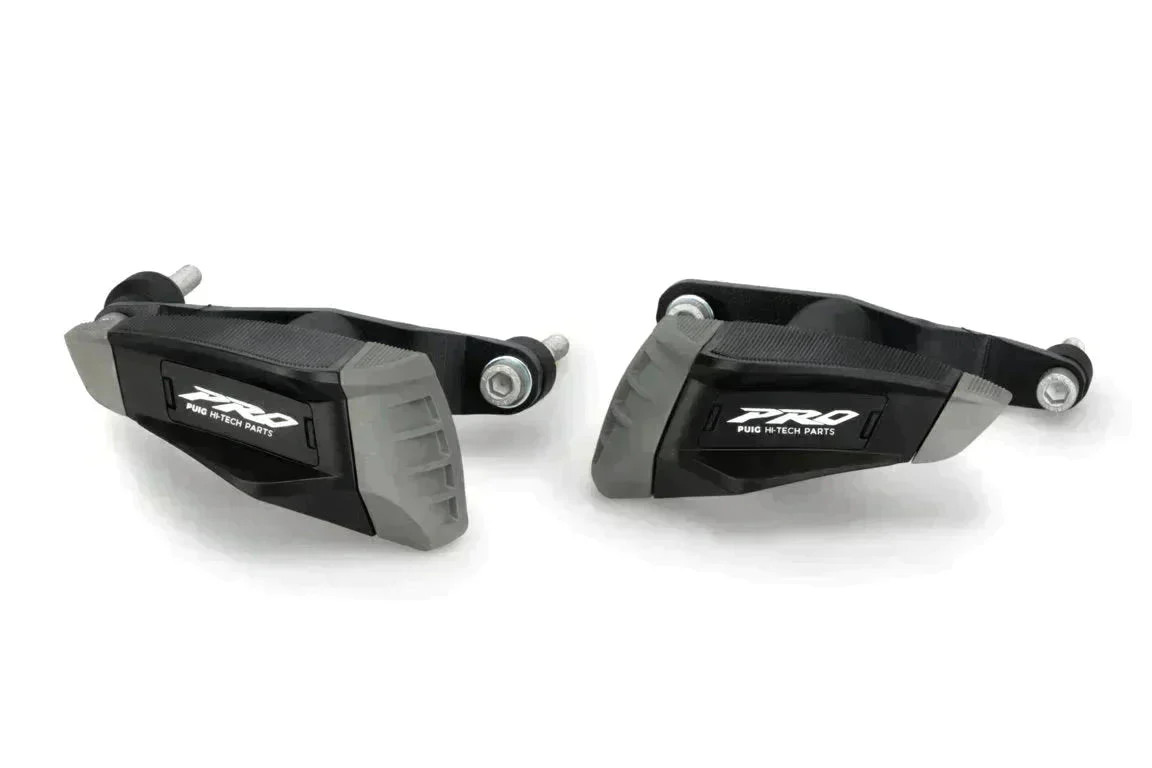 Puig Pro 2.0 Frame Sliders | Black | Kawasaki Versys 650 2015>Current