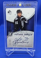 2008-09 SP Authentic Future Watch Auto Rookie STEVEN STAMKOS /999