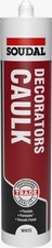 Soudal Decorators Caulk White 290 ml Expiry 5/27
