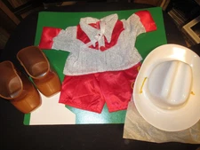 Cabbage Patch Kids Western Collection Red Cowgirl Outfit - Unused #3916