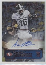 2016 Panini Prestige Rookie Signatures Xtra Points Red Aaron Burbridge Auto 0af