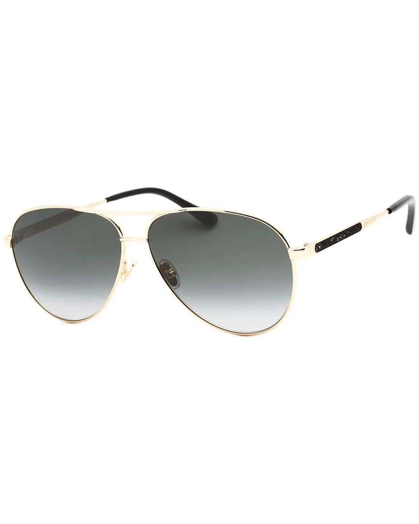 T*様 JIMMY CHOO サングラス　アビエーター Alyssa | Pale Gold Aviator Sunglasses | Jimmy Choo